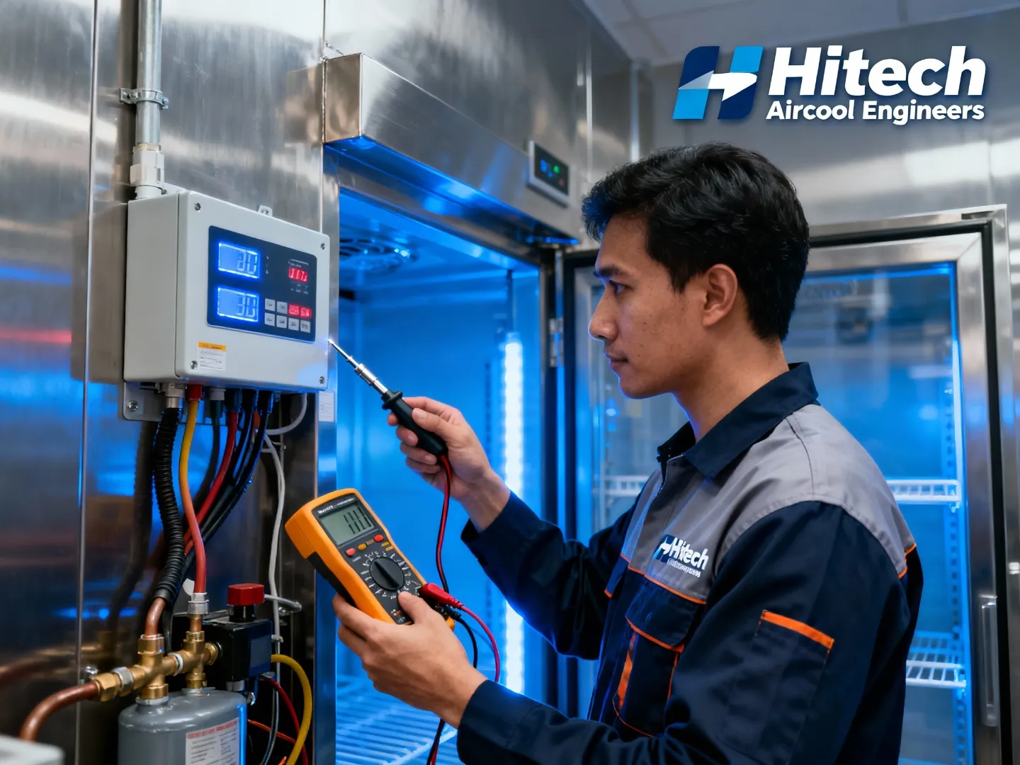 Cold Room Control Panel Circuit Repair