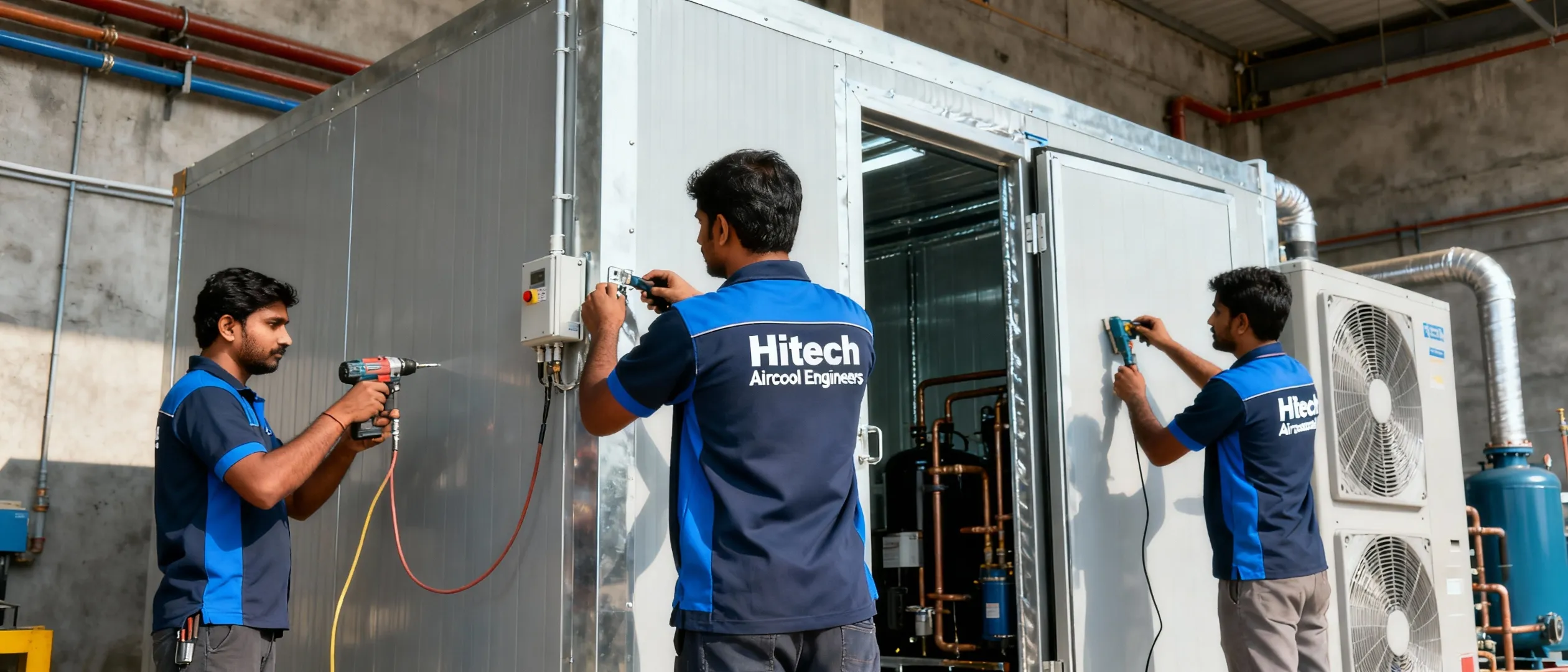 New Cold Room Installation and Setup anand