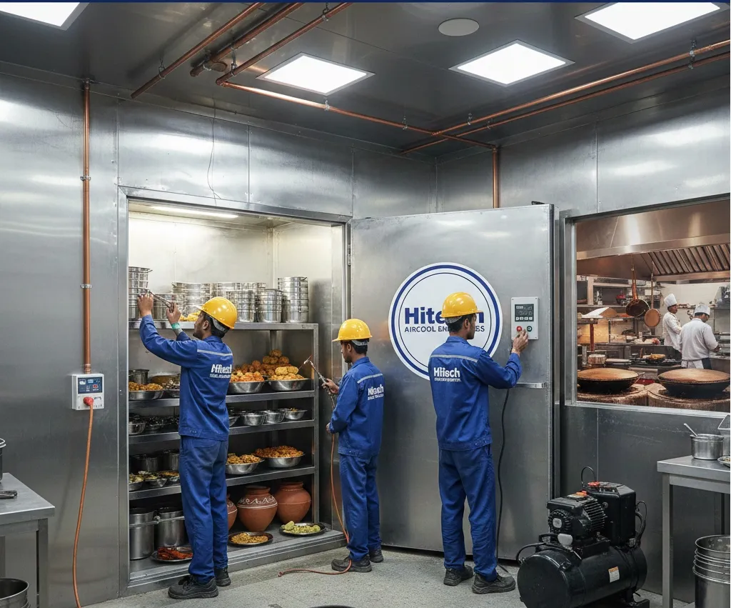 Industrial Cold Room Repair Service Team anand