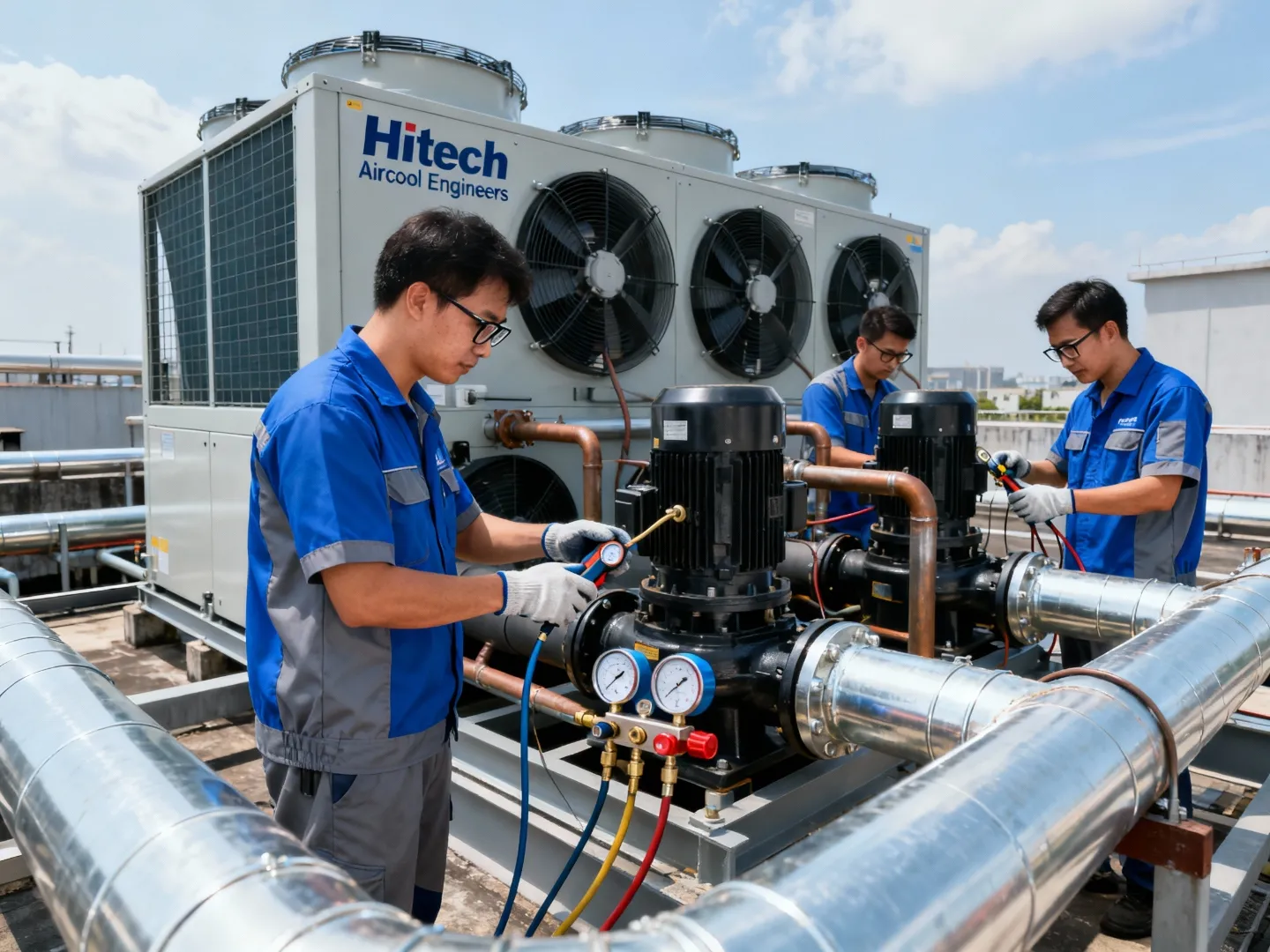 Central AC Compressor Replacement vadodara