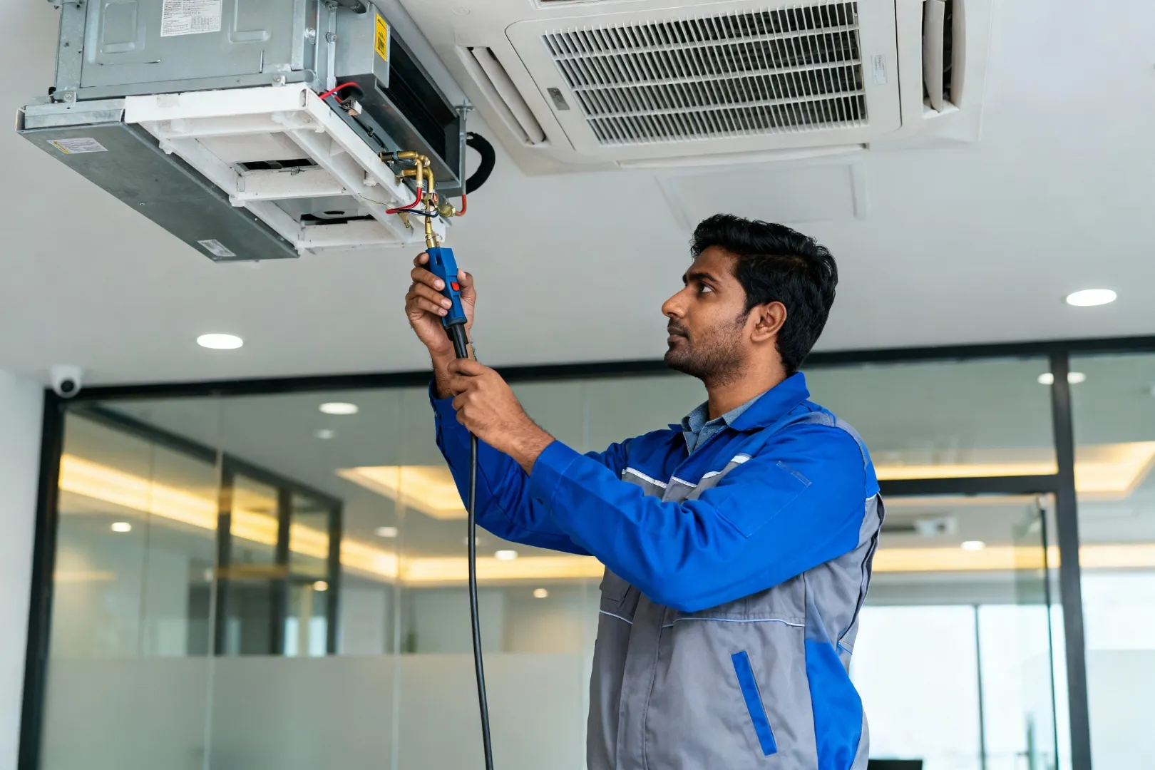 Central AC Motor Repair Service vadodara