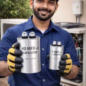 Compressor Capacitor and fan capacitor