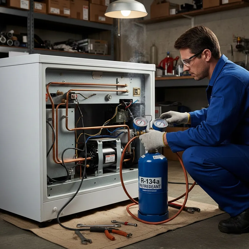 Freezer Gas Charging Service surendranagar