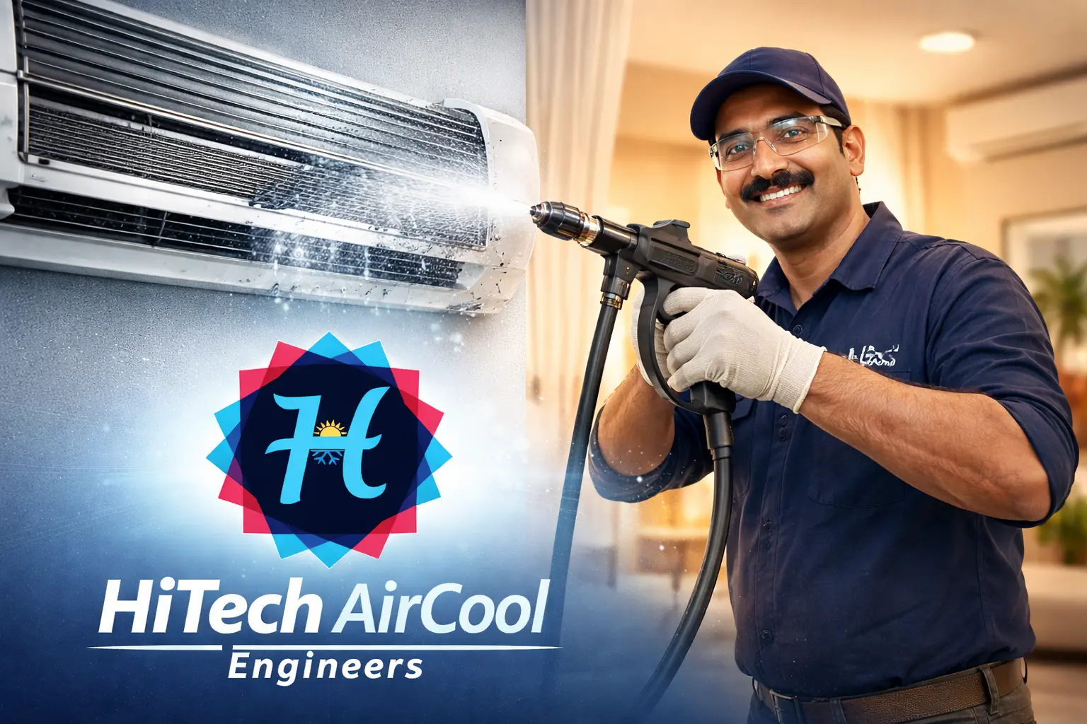 AC Damper Installation Service 1 Powerjet ac service vadodara