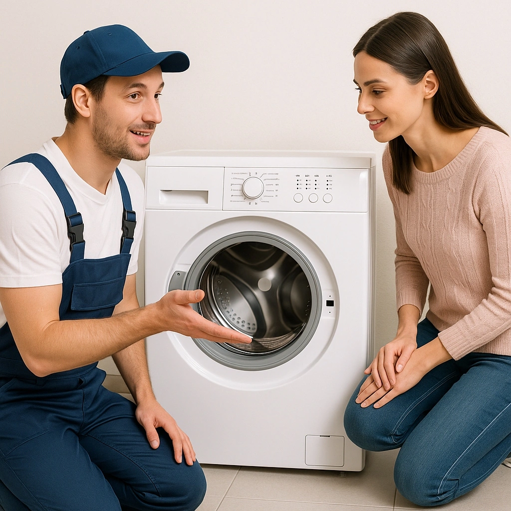 Portable compact washer demo