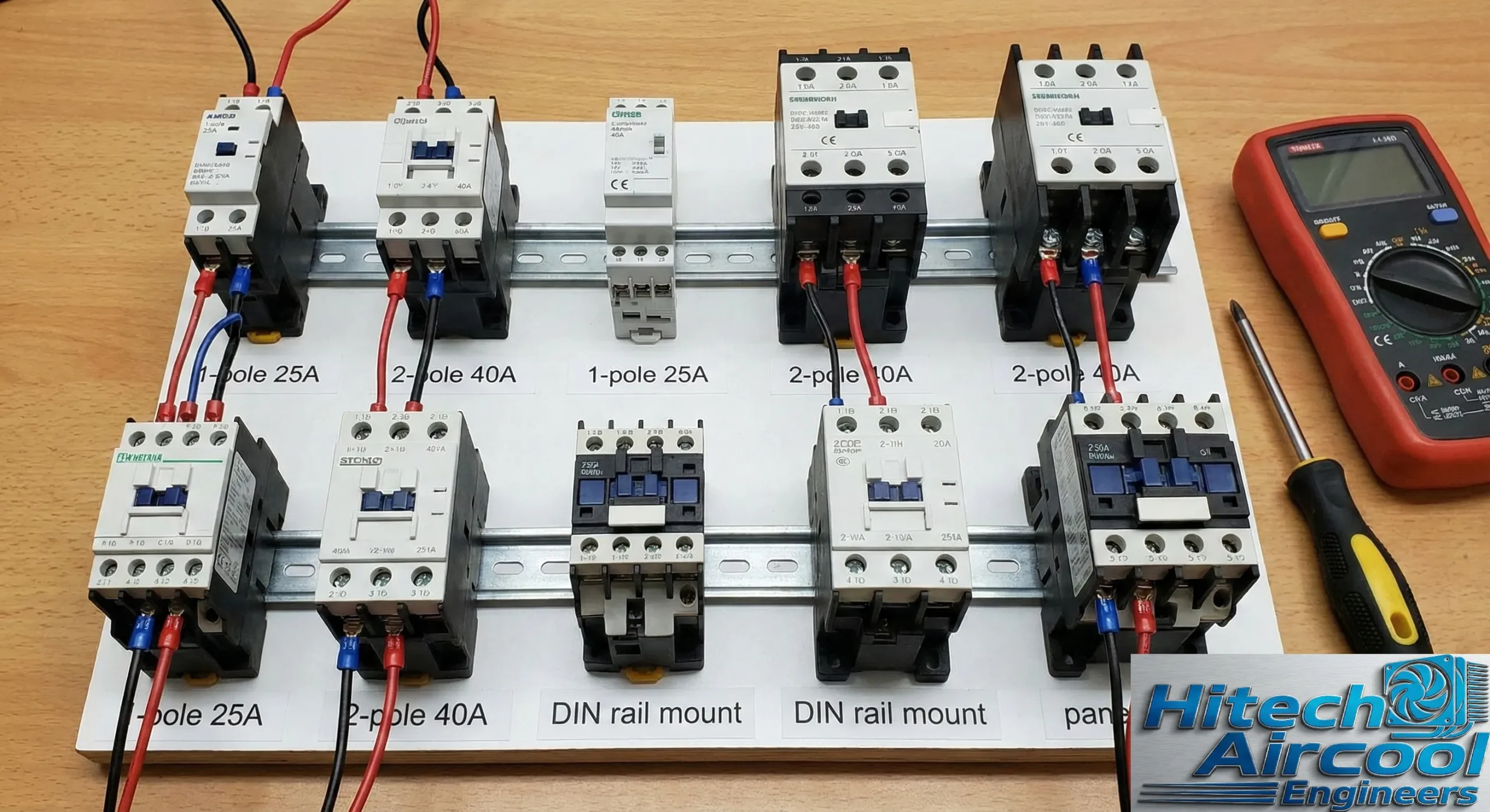 4 Pole Three Phase | Hitech Aircool Engineers 2 Contactor