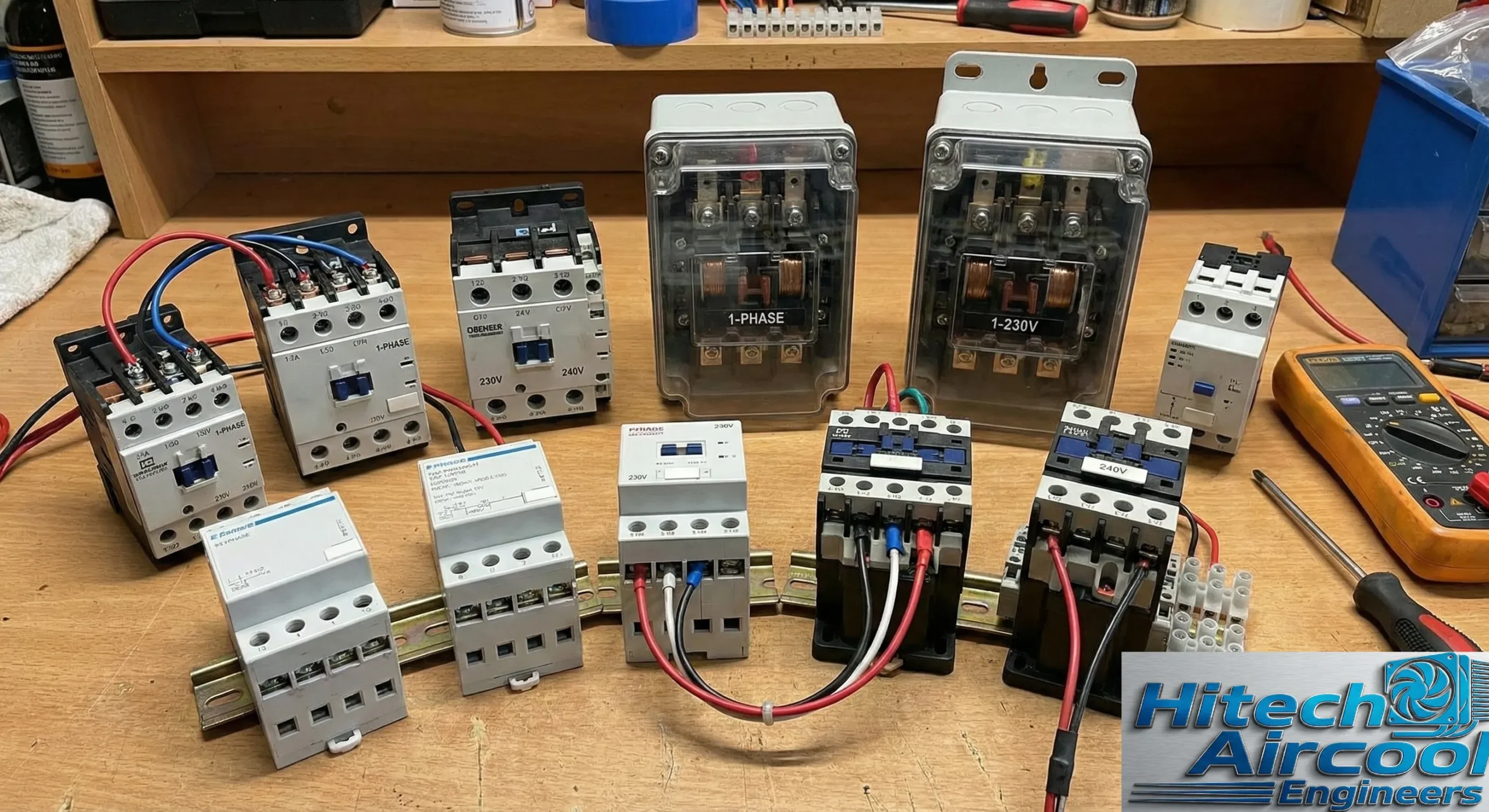 4 Pole Three Phase | Hitech Aircool Engineers 1 Contactors